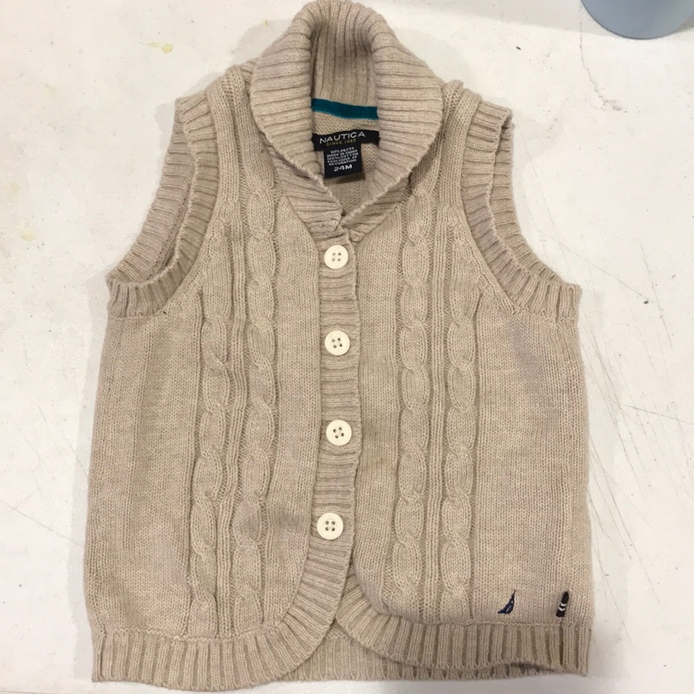 Nautica 24m toddler knit vest